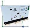 Промисловий дизельний генератор KDE-3000 з ATS, двигун Ricardo 30kVA, 24kW, 380V/50HZ закритого типу фото 1 — BTS Engineering