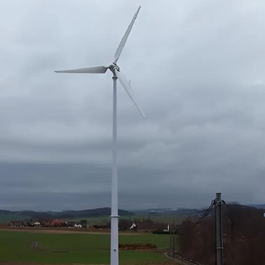 Горизонтальний вітрогенератор 10 кВт, 380vac — BTS Engineering