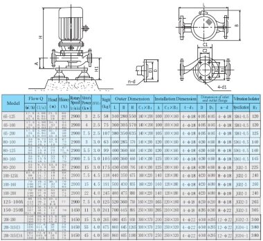 Stainless steel pump for caustic soda solution IHG 100-125A — BTS Engineering