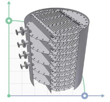 Колона очищення спирту 1600 — BTS Engineering