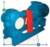 Pompa zębata do produktów lepkich EMSE EDP 1100, DN150, 100 m3/h, 4 bar, 37 kW, 1000 obr/min, stal węglowa, Ex, PLAN 01 API SEAL фото 1 — BTS Engineering
