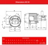 Насос импеллерный AlphaDynamic AD40/01/TR/DRP 2,2kW на тележке, с защитой от сухого хода фото 5 — BTS Engineering