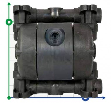 Pneumatic diaphragm pump MICROBOXER PVDF IMICRFCMTTFT-- — BTS Engineering
