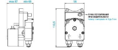Перистальтичний насос F-T 0101 230V — BTS Engineering