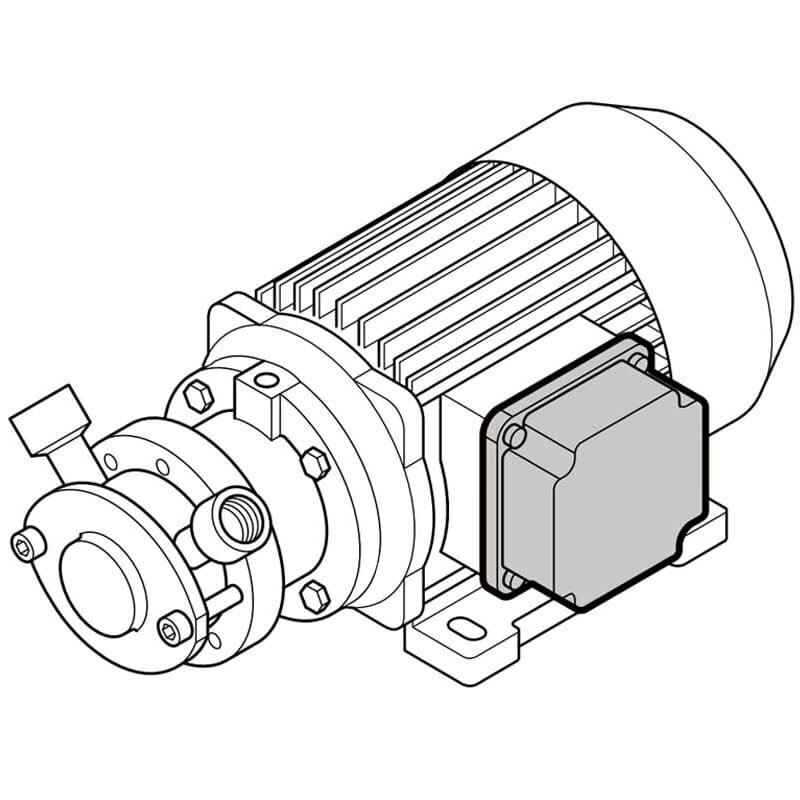Импеллерный насос для перекачки меда, жидкого сахара, сиропа LIVERANI EP MICRO 3/8" NR CC 24V/M 0,18 кВт, 1400 об/мин фото 1 — BTS Engineering