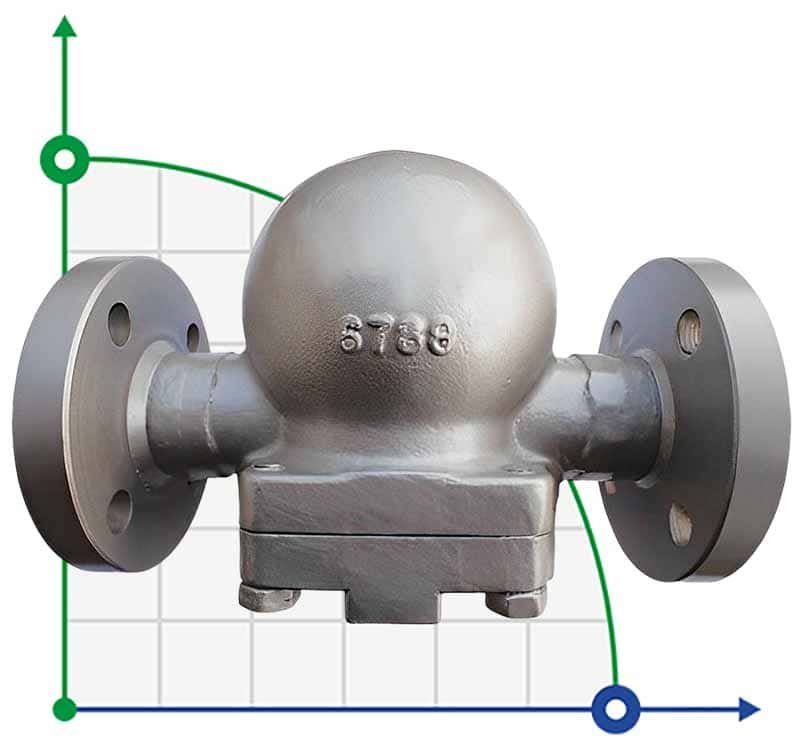 DN40 Syfon kondensatu z kołnierzem stalowym фото 1 — BTS Engineering