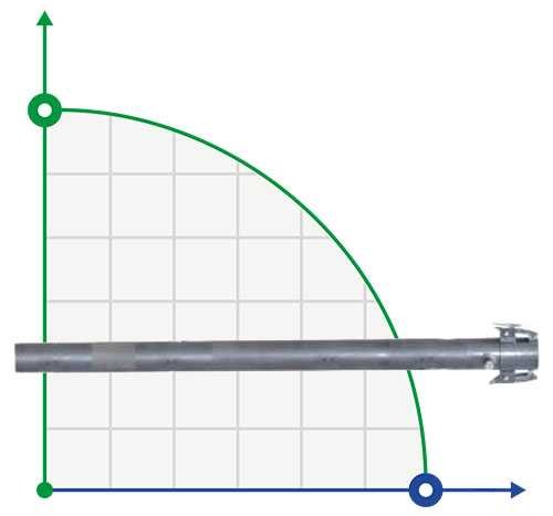 2 inch Riser Pipe With 2 inch Female QC NPT фото 1 — BTS Engineering