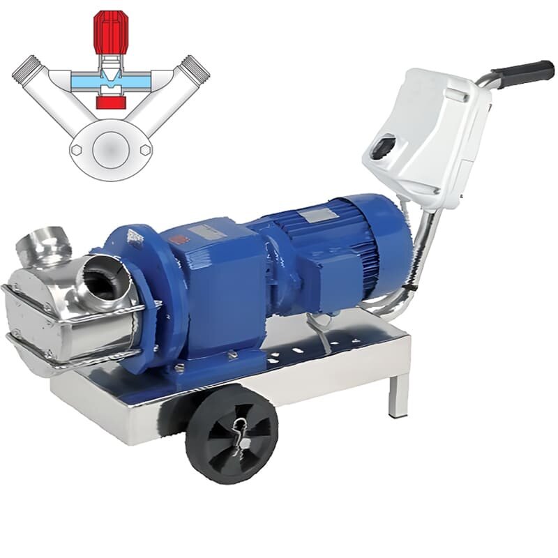 Pompe à impulseur LIVERANI RID MINOR 40 +BY-PASS NR TF 1,5kW, 700tr/min, 380V avec réducteur, sur chariot, panneau de commande standard фото 1 — BTS Engineering