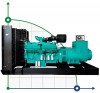 Промышленный дизельный генератор XHYC-1000GF с ATS, двигатель Cummins 1250kVA, 1000kW, 380V/50HZ открытого типа фото 1 — BTS Engineering