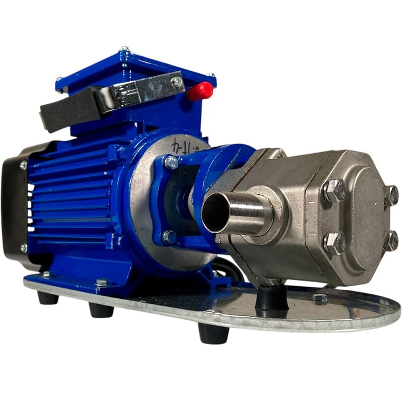 Edelstahl-Zahnradpumpe zum Pumpen viskoser Flüssigkeiten WCB-75/220V 50Hz, 37,5 l/min, 30 m, AISI 304, 0,75 kW, 1400 U/min, Ex фото 1 &mdash; BTS Engineering