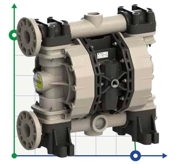 PHOENIX P700 PP HYTREL+PTFE sulphuric acid diaphragm pump, 700 l/min фото 1 — BTS Engineering