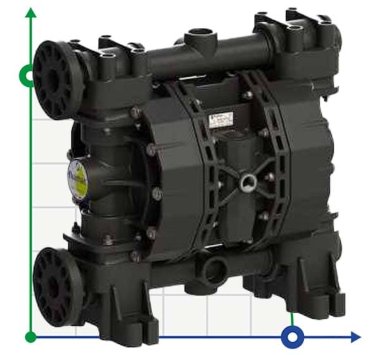 PHOENIX P500 PVDF ATEX pompa membranowa pneumatyczna — BTS Engineering