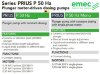 Pompe doseuse à moteur à piston EMEC série PRIUS P 50 Hz Mono (monophasé) 5-508 l/h, 10-7 bar фото 3 &mdash; BTS Engineering