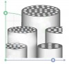 Keramikmembran für die Ultrafiltration CRM2507-100nm фото 3 — BTS Engineering