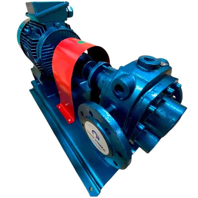 Bomba de engranajes para productos viscosos EMSE EDP 1100, DN150, 100 m3/h, 3 bar (30 metros), 22 kW, 1000 rpm, carcasa de hierro fundido фото 1 — BTS Engineering