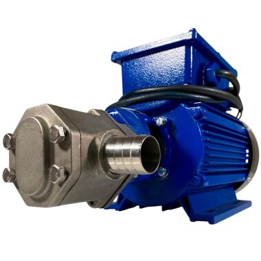 Шестеренчатый насос для моторного масла WCB-100/220В 50Гц, 50 л/мин, 30 м, AISI 304, 1,1 кВт, 1400 об/мин, Ex — BTS Engineering