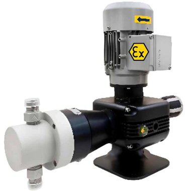 Pompe doseuse à moteur à piston EMEC série PRIUS P 50 Hz ATEX 2G/2D (antidéflagrante) 5-508 l/h, 10-7 bar &mdash; BTS Engineering