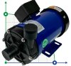 Pompa chemiczna ze sprzęgłem magnetycznym MD-F-255SAE-5V38AYS, PPH, 53L/min, 6.2m, 380V фото 1 — BTS Engineering