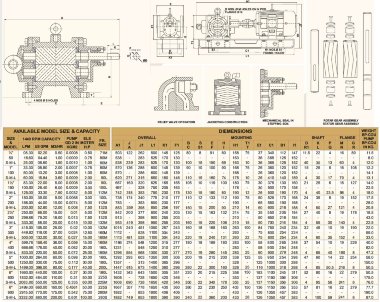 Pompe à engrenages JKRN 250 2 1/2 pouces, 20 m3/h, SS acier inoxydable — BTS Engineering