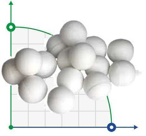 Billes céramiques inertes AI2O3>90, 76 mm фото 1 — BTS Engineering