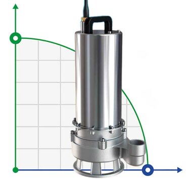 Pompa ściekowa ze stali nierdzewnej AIZL-S150, 27/19,5, 1,5 kW, 220 V, 2800 obr./min — BTS Engineering