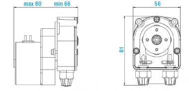 Перистальтический насос F 2,2L 24Vdc — BTS Engineering