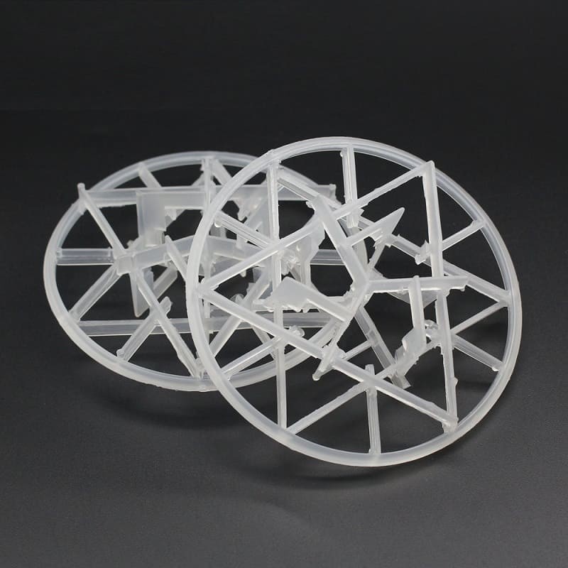 Snowflake plastic ring, PP, 93х34х1,5 mm, 1 m3 фото 1 — BTS Engineering
