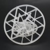 Snowflake plastic ring, PP, 93х34х1,5 mm, 1 m3 фото 3 — BTS Engineering
