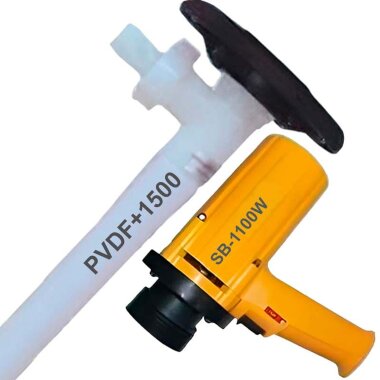 Drum pump BTS-SB-1100W+PVDF-1500mm (with constant speed) &mdash; BTS Engineering