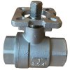 PN16 DN15 Gewindekugelhahn AISI 304, PTFE-Sitz mit doppeltwirkendem pneum.Antrieb, pneumatische Verteilung. 5/2, Spule 24 V, Endschalterkasten LS10 фото 2 — BTS Engineering