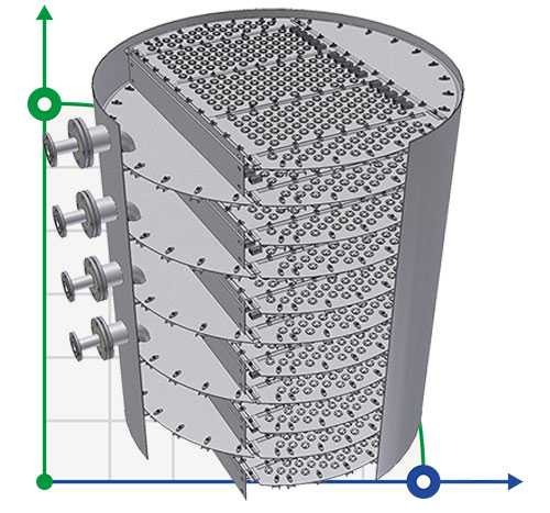 Final cleaning column 1000,60 фото 1 — BTS Engineering