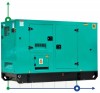 Промышленный дизельный генератор XHYC-250GF с ATS, двигатель Cummins 300kVA, 250kW, 380V/50HZ закрытого типа фото 1 — BTS Engineering