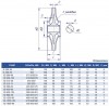 Насос двухстороннего входа 1Д200-90б, 3000, без двигателя фото 4 — BTS Engineering