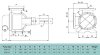 Internal gear pump for asphalt EMSE EDP-I 3 inch, 16,2-31,9 m3/h, without motor фото 3 — BTS Engineering