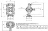 Pompe de transfert de peinture DP 10 PP/N*B - PB/N*B фото 3 — BTS Engineering