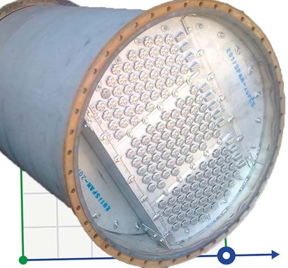 Тарелка колонны клапанная EDV® ADV® 1200 мм AISI 304 для биоэтанольного завода, спирта фото 1 — BTS Engineering