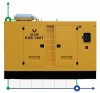 Przemysłowy generator diesla VLAIS KDE-300T z ATS, silnik Ricardo 300kVA, 240kW, 380V/50HZ typ zamknięty фото 1 — BTS Engineering