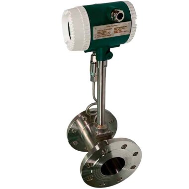 DN80 Débitmètre à vortex en acier inoxydable AISI 316 KLUGB/PN16 bride, pour vapeur 175-2700 kg/h (densité 2,7 kg/m3) 1,6 MPa, 150°C, 4-20 mA+RS485 &mdash; BTS Engineering