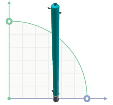 Kolumna do pomiaru stężenia zanieczyszczeń 1200 — BTS Engineering