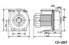 CD-18ST, AISI 304 Pumpe rostfrei für Lebensmittel фото 2 — BTS Engineering