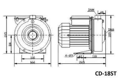 CD-18ST, AISI 304 насос нержавеющий для пищевых продуктов — BTS Engineering