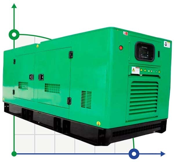 Generador diesel industrial XHYW-800GF con ATS, motor Weichai 1000kVA, 800kW, 380V/50HZ tipo cerrado фото 1 — BTS Engineering