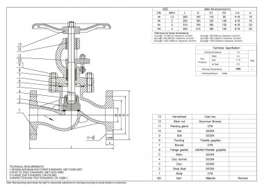 PN16 DN80 Zawór kołnierzowy ze stali nierdzewnej AISI 304, Seat AISI 304 — BTS Engineering