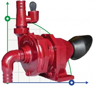 Pump driven from the PTO of the tractor MTZ-P 40T/600 — BTS Engineering