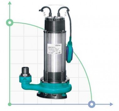Bomba de drenaje y aguas residuales 1.5kW Hmax 22m Qmax 270l/min AQUATICA (773327) — BTS Engineering