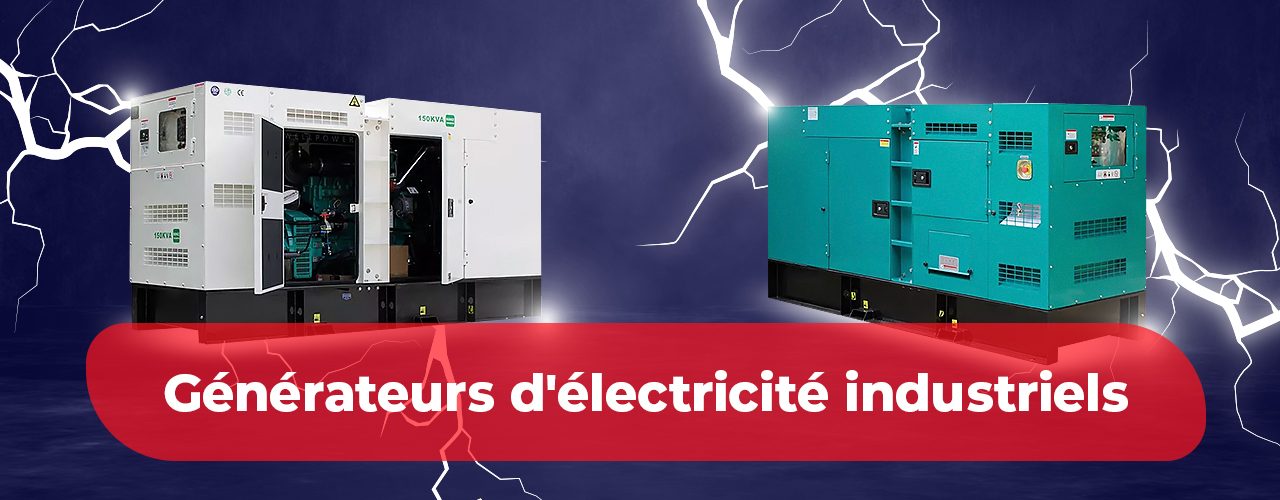 Générateurs d'électricité industriels
