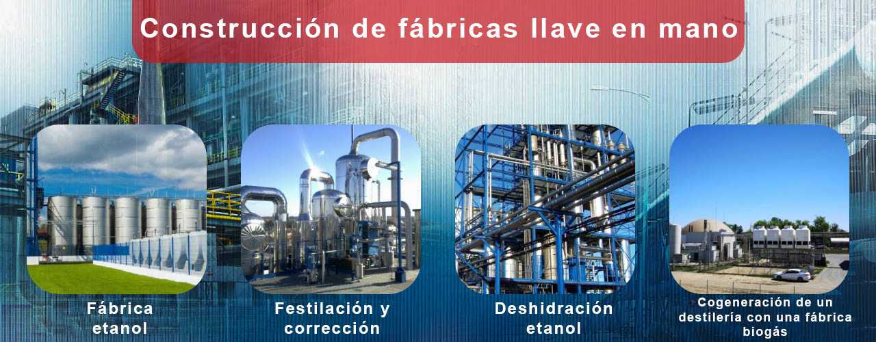 Construcción de plantas de bioetanol