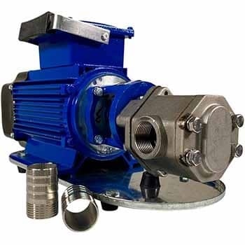 Gear pumps for viscous fluids