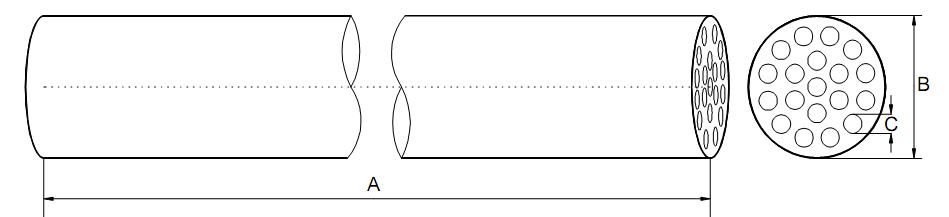 Ceramic membrane dimensional characteristics